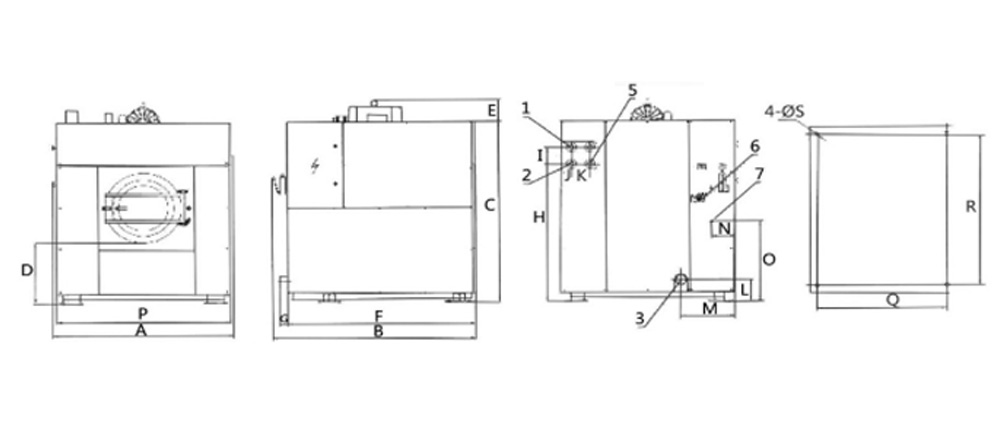 Outline of the washer(图1)